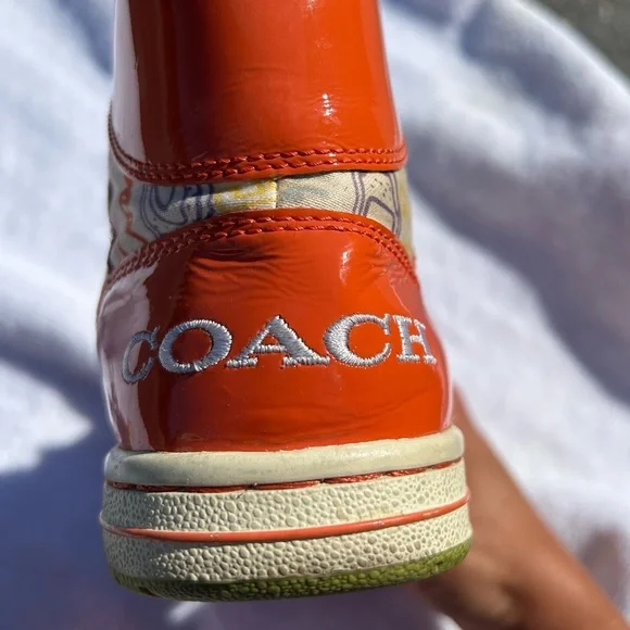 Coach Norra Orange Shoes - Picture 6 of 6